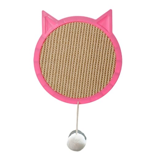 Katzenkratzspielzeug, Katzenkratzer, Kratzunterlage mit Ball, Katzenspielzeug, Kratzunterlage, Katzenkratzspielzeug, Post-Pad, Interaktives Trainings- und Übungsspielspielzeug mit Ball,Pink Katzenkratzspielzeug, Katzenkratzer, Kratzunterlage mit Ball, Katzenspielzeug, Kratzunterlage, Katzenkratzspielzeug, Post-Pad, Interaktives Trainings- und Übungsspielspielzeug mit Ball,Pink von NIBHZ