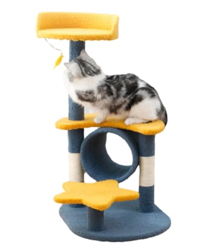 Katzenspielzeug Heimtierbedarf Xingyue Katzenklettergerüst Katzennest Integrierter Pfosten Kratzbrett,B Katzenspielzeug Heimtierbedarf Xingyue Katzenklettergerüst Katzennest Integrierter Pfosten Kratzbrett,B von NIBHZ