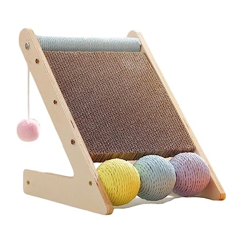 Sisalball-Katzenspielzeug, Katzenkratzbäume für Hauskatzen, Großer Sisalball-Katzenspielzeug mit Sisalball, Katzenkratzball aus Sisal, Großes Katzenkratzpad, Leicht Austauschbar,B Sisalball-Katzenspielzeug, Katzenkratzbäume für Hauskatzen, Großer Sisalball-Katzenspielzeug mit Sisalball, Katzenkratzball aus Sisal, Großes Katzenkratzpad, Leicht Austauschbar,B von NIBHZ