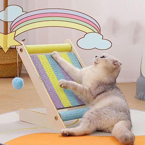 Sisalball-Katzenspielzeug, Katzenkratzbäume für Hauskatzen, Großer Sisalball-Katzenspielzeug mit Sisalball, Katzenkratzball aus Sisal, Großes Katzenkratzpad, Leicht Austauschbar,D Sisalball-Katzenspielzeug, Katzenkratzbäume für Hauskatzen, Großer Sisalball-Katzenspielzeug mit Sisalball, Katzenkratzball aus Sisal, Großes Katzenkratzpad, Leicht Austauschbar,D von NIBHZ