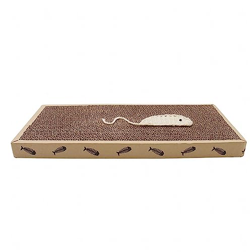 Splicing Cat Scratch Pad: Katzenkratzer für Hauskatzen, Katzenkratzer aus Pappe, Katzenkratzbrett, Katzenkratzbaum für Hauskatzen, Premium Scratch von Katzen,C von NIBHZ