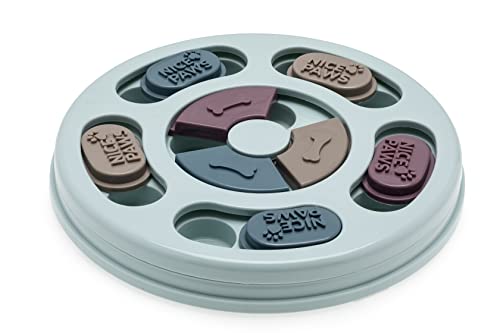 NICE PAWS Interaktives Hundespielzeug – Intelligenzspiele für Hunde – Futternapf für Hunde – Hundespielzeug Puzzle und interaktiver Belohnungsspender – rutschfest – 24 x 24 x 3 cm NICE PAWS Interaktives Hundespielzeug – Intelligenzspiele für Hunde – Futternapf für Hunde – Hundespielzeug Puzzle und interaktiver Belohnungsspender – rutschfest – 24 x 24 x 3 cm von NICE PAWS