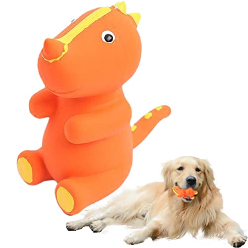 NICERAM Quietschendes Hundespielzeug,Latex Interactive Squeak Lustiges süßes Hundespielzeug | Quietschendes Kauspielzeug für Welpen, kleine, mittelgroße Hunde von NICERAM