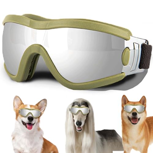 Mittlere Hundesonnenbrille mit verstellbarem Band, UV-Schutz, Winddichte Hundebrille, geeignet zum Schutz der Hundeaugen, weiche Hundebrille Mittlere Hundesonnenbrille mit verstellbarem Band, UV-Schutz, Winddichte Hundebrille, geeignet zum Schutz der Hundeaugen, weiche Hundebrille von NICERINC PET