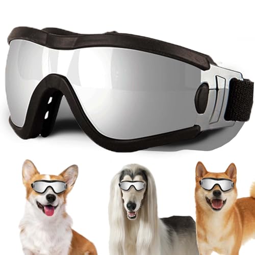 Mittlere Hundesonnenbrille mit verstellbarem Band, UV-Schutz, Winddichte Hundebrille, geeignet zum Schutz der Hundeaugen, weiche Hundebrille Mittlere Hundesonnenbrille mit verstellbarem Band, UV-Schutz, Winddichte Hundebrille, geeignet zum Schutz der Hundeaugen, weiche Hundebrille von NICERINC PET