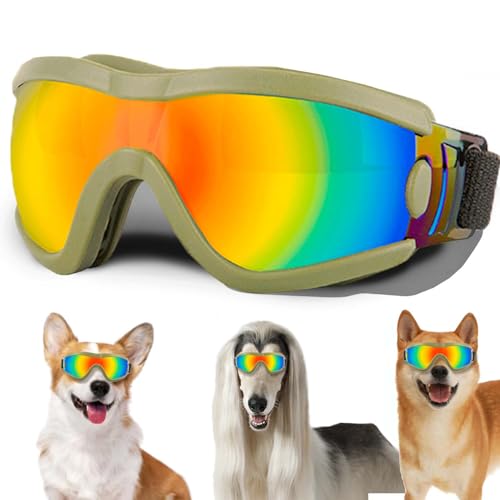 Mittlere Hundesonnenbrille mit verstellbarem Band, UV-Schutz, Winddichte Hundebrille, geeignet zum Schutz der Hundeaugen, weiche Hundebrille Mittlere Hundesonnenbrille mit verstellbarem Band, UV-Schutz, Winddichte Hundebrille, geeignet zum Schutz der Hundeaugen, weiche Hundebrille von NICERINC PET
