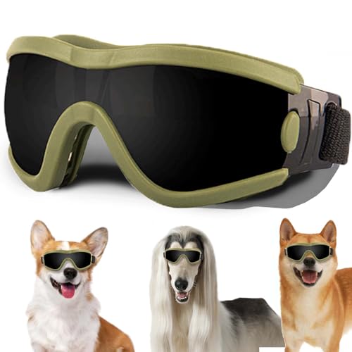 Mittlere Hundesonnenbrille mit verstellbarem Band, UV-Schutz, Winddichte Hundebrille, geeignet zum Schutz der Hundeaugen, weiche Hundebrille Mittlere Hundesonnenbrille mit verstellbarem Band, UV-Schutz, Winddichte Hundebrille, geeignet zum Schutz der Hundeaugen, weiche Hundebrille von NICERINC PET