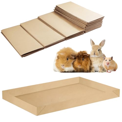 NICERINC PET Einweg-Einlagen für Meerschweinchenkäfige, wasserfestes Kraftpapier, biologisch abbaubar, Meerschweinchenkäfig-Zubehör, 121,9 x 61 cm, 8 Stück NICERINC PET Einweg-Einlagen für Meerschweinchenkäfige, wasserfestes Kraftpapier, biologisch abbaubar, Meerschweinchenkäfig-Zubehör, 121,9 x 61 cm, 8 Stück von NICERINC PET