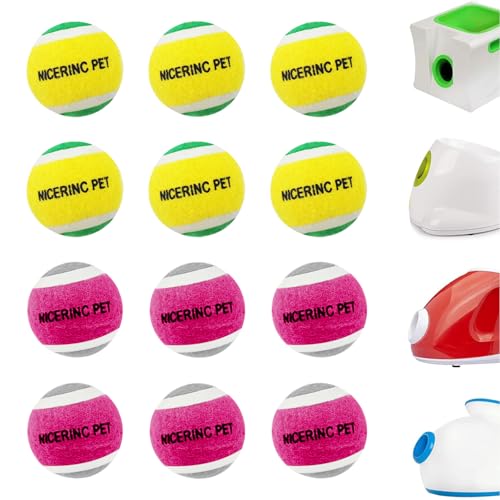 NICERINC PET X-Small Dog Tennisbälle Hundespielzeug Ball Interior Bell 3,8 cm 12 Stück Fit Ball Launchers NICERINC PET X-Small Dog Tennisbälle Hundespielzeug Ball Interior Bell 3,8 cm 12 Stück Fit Ball Launchers von NICERINC PET