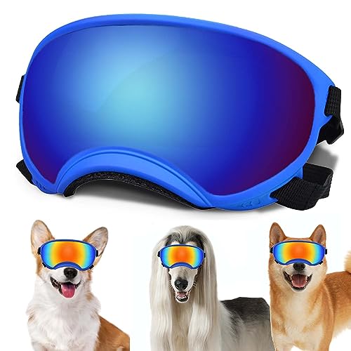 NICERINC PET Sonnenbrille für kleine Hunde mit verstellbarem Riemen, UV-Schutz, winddicht, geeignet für kleine Hunde, Haustierbrillen, Augenschutz, weiche Hundebrille NICERINC PET Sonnenbrille für kleine Hunde mit verstellbarem Riemen, UV-Schutz, winddicht, geeignet für kleine Hunde, Haustierbrillen, Augenschutz, weiche Hundebrille von NICERINC PET