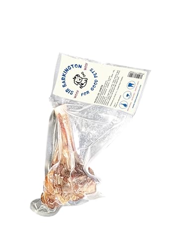 Packung mit 100% natürlichem Schinkenknochen (Packung mit 8 Stück) Natürliche Snacks für Hunde Aller Rassen von NICO JAMONES