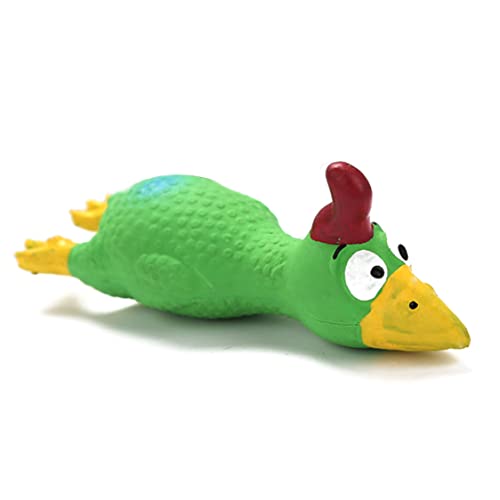 Hundespielzeug Safe Latex Hundequietschten Toys Haustier Welpe Huhn Spielzeug schreien Gummi -Huhn -Latex -Hunde Toys Sound Training lustiges Kauen interaktives Spiel für kleine mittelgroße Hunde Grü Hundespielzeug Safe Latex Hundequietschten Toys Haustier Welpe Huhn Spielzeug schreien Gummi -Huhn -Latex -Hunde Toys Sound Training lustiges Kauen interaktives Spiel für kleine mittelgroße Hunde Grü von NIDONE