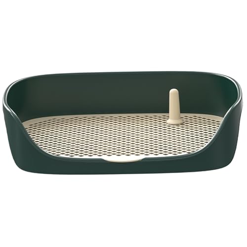 NIDONE Hundetöpfchenschale, Welpentraining Pee Pad Halter, 16x12 Innenhundtöpfchen mit 4 Schutz Wandstreu Kiste Abnehmbarer Hundetoilette für Hunde unter 15 kg, Pee Pad Halter geeignet NIDONE Hundetöpfchenschale, Welpentraining Pee Pad Halter, 16x12 Innenhundtöpfchen mit 4 Schutz Wandstreu Kiste Abnehmbarer Hundetoilette für Hunde unter 15 kg, Pee Pad Halter geeignet von NIDONE