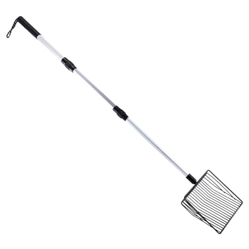 NIDONE Chicken Poop Scooper, 41,9 Zoll hohles Katzenstreu-Schaufel mit einstellbarem Griff, hängende Tiefseschaufel, Hühnchen-Coop-Zubehör Katze Scooper für Müllschachtel, NIDONE Chicken Poop Scooper, 41,9 Zoll hohles Katzenstreu-Schaufel mit einstellbarem Griff, hängende Tiefseschaufel, Hühnchen-Coop-Zubehör Katze Scooper für Müllschachtel, von NIDONE