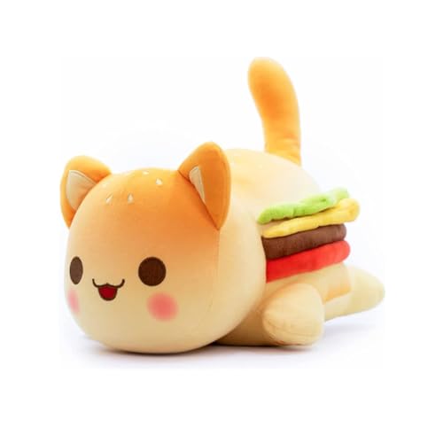 NIEBYI Aphmau Meemeows Katze Plüsch, Katzen Plüsch, Meemeows Katzenfutter Plüschtier, Meemeows Plüsch, Aphmau Meemeows Cat Plush (25cm von NIEBYI