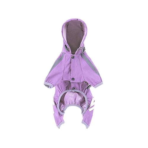 NIHENHAO Hundejacke für den Winter, wasserdicht, für kleine Hunde, warme Jacken, Mantel, Outfit, winddicht, mit reflektierenden Streifen NIHENHAO Hundejacke für den Winter, wasserdicht, für kleine Hunde, warme Jacken, Mantel, Outfit, winddicht, mit reflektierenden Streifen von NIHENHAO