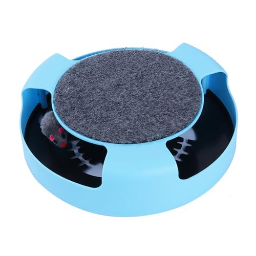 NIHENHAO Lustige Maus Teasing Track Circuit Spielzeug Interaktives Katzen Spielzeug für Indoor Pet Lustige Katzen Maus Spielzeug mit Track Spielzeug NIHENHAO Lustige Maus Teasing Track Circuit Spielzeug Interaktives Katzen Spielzeug für Indoor Pet Lustige Katzen Maus Spielzeug mit Track Spielzeug von NIHENHAO