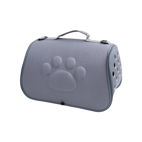 NIHENHAO Tragbare Tragetasche für Haustiere und Katzen, weich, große Kapazität, mit Griff, atmungsaktiv, faltbar, für Reisen von NIHENHAO