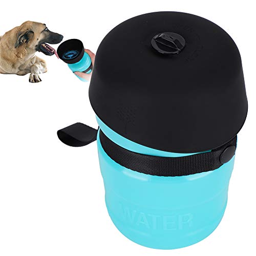 500 ml Tragbare Hundwasserflasche für Kleine und Mittelgroße Hunde, Faltbare Leichte Tragbare Hundewasserflasche Feeder für Gehenswanderungen Im Freien 500 ml Tragbare Hundwasserflasche für Kleine und Mittelgroße Hunde, Faltbare Leichte Tragbare Hundewasserflasche Feeder für Gehenswanderungen Im Freien von NINESHE