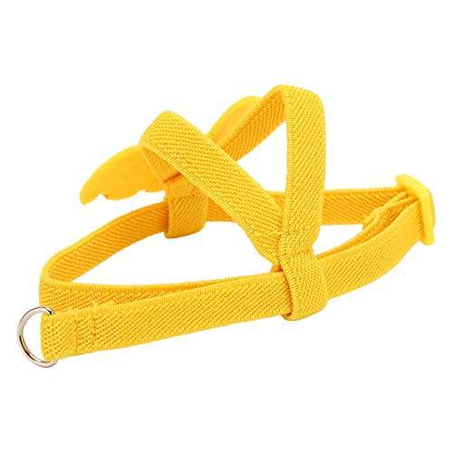 Haustierpapagei Vogelkabelbaum Leine, Elastisches Seilflugseilgurt für Papageien, Trainingstrainingseil für Vogeltraining, Fliegen, Gehen, Traktion (L) von NINESHE