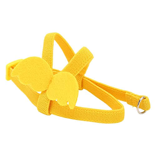 Haustierpapagei Vogelkabelbaum Leine, Elastisches Seilflugseilgurt für Papageien, Trainingstrainingseil für Vogeltraining, Fliegen, Gehen, Traktion (S) von NINESHE