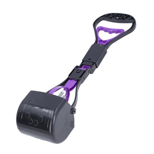 NINESHE 17,7 Zoll Langes Griff Hundekot Scooper, Hundekotgreifer, Multifunktional Tragbarer Hund Poop Pick Up Werkzeug, Pooper Scooper für Mittelgroße Große Hunde NINESHE 17,7 Zoll Langes Griff Hundekot Scooper, Hundekotgreifer, Multifunktional Tragbarer Hund Poop Pick Up Werkzeug, Pooper Scooper für Mittelgroße Große Hunde von NINESHE