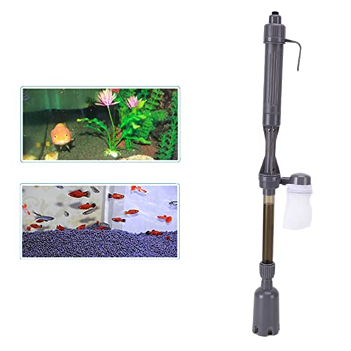 NINESHE Elektrischer Aquarienreiniger, 6 in 1 Elektro Staubsauger und Wasserwechsler für Aquarien, Teleskop Aquarienreinigungswerkzeug für Große und Kleine Aquarien NINESHE Elektrischer Aquarienreiniger, 6 in 1 Elektro Staubsauger und Wasserwechsler für Aquarien, Teleskop Aquarienreinigungswerkzeug für Große und Kleine Aquarien von NINESHE