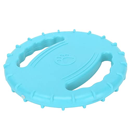 NINESHE Hundefliegerscheibe, 2 Seiten Hohl Flexible, Quietschende Sound Haustier Training, Flyer Fetch Spielzeug für Strand, See, Teich, Pool und Poolseite Am Pool. (Himmelblau) von NINESHE