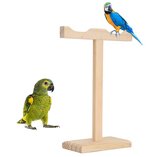 Vogel Trainingsständer, Papageien Stehrahmen, Trainingsstangenzubehör aus Holz, Papageien Trainings Stehrahmen für das Vogeltraining Vogel Trainingsständer, Papageien Stehrahmen, Trainingsstangenzubehör aus Holz, Papageien Trainings Stehrahmen für das Vogeltraining von NINESHE