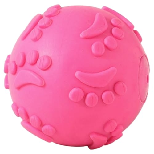 NIOMICO Hundequietschender Ball, unzerstörbarer Latex Interaktiver Hund Spielzeug 2, 36 Zoll Kauspielzeugbälle für kleine mittelgroßen großen Welpendog -Quietschkugel von NIOMICO