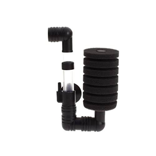 NIOMICO Luftpumpenschwamm Filter Aquarium Biochemischer Schwammfilter für Aquariumfischtank - Schwarz von NIOMICO