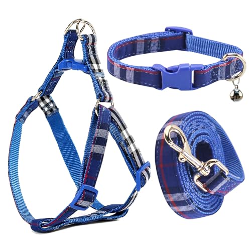 NISIYE Niedliches kariertes Hundehalsband mit Sicherheitsschnalle, verstellbar und kein Ziehen, bequemes Hundehalsband für kleine Welpen, stilvolles, langlebiges Geschenk für Jungen, Mädchen NISIYE Niedliches kariertes Hundehalsband mit Sicherheitsschnalle, verstellbar und kein Ziehen, bequemes Hundehalsband für kleine Welpen, stilvolles, langlebiges Geschenk für Jungen, Mädchen von NISIYE