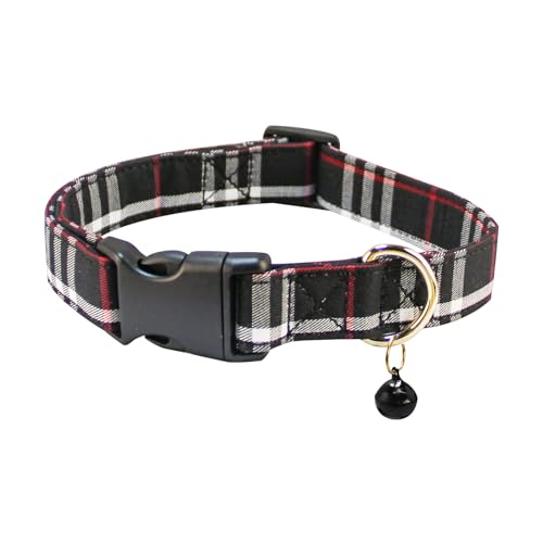 NISIYE Niedliches kariertes Hundehalsband mit Sicherheitsschnalle – verstellbare und bequeme Hundehalsbänder für kleine, mittelgroße und große Hunde, stilvolles Welpenhalsband für Jungen, Mädchen, NISIYE Niedliches kariertes Hundehalsband mit Sicherheitsschnalle – verstellbare und bequeme Hundehalsbänder für kleine, mittelgroße und große Hunde, stilvolles Welpenhalsband für Jungen, Mädchen, von NISIYE