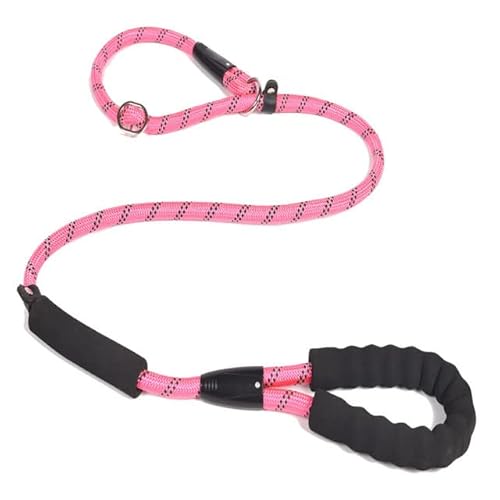 Hundetrainingsleine 5-farbiges Nylon-Basisseil Mittelgroße Hunde, die große Hundehalsbänder laufen, langlebig, leicht zu kontrollieren, verstellbar, Rosa, XL 1,5 m bis 1,2 cm Hundetrainingsleine 5-farbiges Nylon-Basisseil Mittelgroße Hunde, die große Hundehalsbänder laufen, langlebig, leicht zu kontrollieren, verstellbar, Rosa, XL 1,5 m bis 1,2 cm von NITONAMI