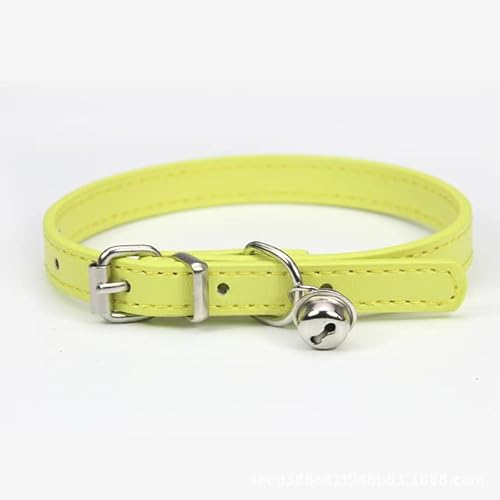 NITONAMI 3 Stück Haustierhalsband Verstellbare Katzenhalsbänder mit Glöckchen Katzenhalsband Glöckchenkette Sicherheitsverstellbares Nylon-Katzenhalsband Welpenhalsband-O,15cm-23cm von NITONAMI