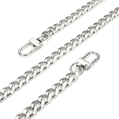 Brieftasche mit Verlängerung Taschenkette 316L Edelstahl Gold Silber Schwarz Basisglied Taschenkettenteile Zubehör Riemen Damen Dicker Gürtel Handtaschenzubehör DIY Kettenriemen(Width 8mm Stely 1,Leng Brieftasche mit Verlängerung Taschenkette 316L Edelstahl Gold Silber Schwarz Basisglied Taschenkettenteile Zubehör Riemen Damen Dicker Gürtel Handtaschenzubehör DIY Kettenriemen(Width 8mm Stely 1,Leng von NIUSABOU