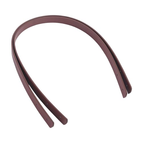 Brieftasche mit Verlängerung Taschenkette PU-Leder 60 cm DIY Ersatzgriff Handtaschenzubehör Damen Taschengriffe Griffband Band Lederband Kettenband(Light Coffee) von NIUSABOU