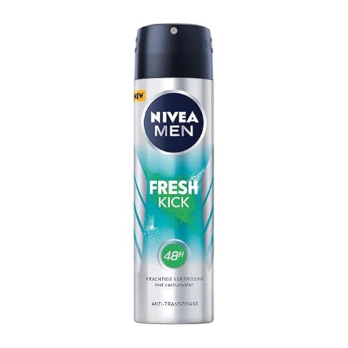 Nivea Men Deospray – Fresh Kick - 6er Pack (6x 150ml) von NIVEA