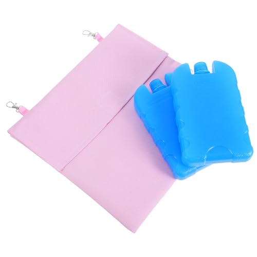 NIYANGLE Kühltasche für Kaninchen mit isoliertem Eisbeutel – Sommerkäfig-Zubehör für Kaninchen, Hamster, Meerschweinchen, Haustiere, Kühlmatte, wiederverwendbarer Eisbeutel für Kleintiere, Rosa NIYANGLE Kühltasche für Kaninchen mit isoliertem Eisbeutel – Sommerkäfig-Zubehör für Kaninchen, Hamster, Meerschweinchen, Haustiere, Kühlmatte, wiederverwendbarer Eisbeutel für Kleintiere, Rosa von NIYANGLE