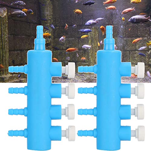 NIZUUONE 2 Stcs Fischertankluft Split Schönes Aussehen Sauerstoffpumpen für Aquarien Lange Servicezeit (Eine Minute Vier) von NIZUUONE