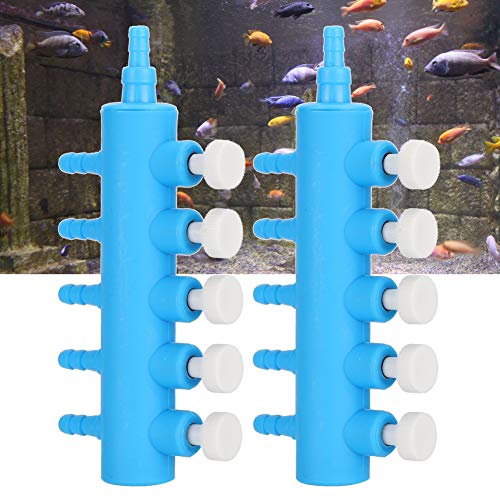 NIZUUONE 2 Stcs Fischertankluft Split Schönes Aussehen Sauerstoffpumpen für Aquarien Lange Servicezeit (Eine Minute fünf) von NIZUUONE