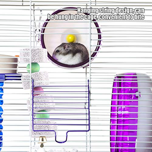 NIZUUONE Papagei Vogel Zähne Schleifstein Mund Backenzahn Käfig Hamster Chinchilla Hängende Schnur Kauspielzeug für Vogel Haustiere NIZUUONE Papagei Vogel Zähne Schleifstein Mund Backenzahn Käfig Hamster Chinchilla Hängende Schnur Kauspielzeug für Vogel Haustiere von NIZUUONE