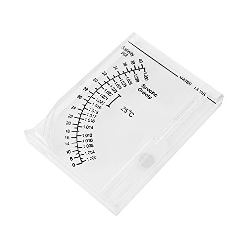 NIZUUONE Präzises Automatisches Aräometer, Salzwasser-Salzgehaltsmessgerät für Aquarium, Aquarium, Meer, Spezifisches Gewicht NIZUUONE Präzises Automatisches Aräometer, Salzwasser-Salzgehaltsmessgerät für Aquarium, Aquarium, Meer, Spezifisches Gewicht von NIZUUONE