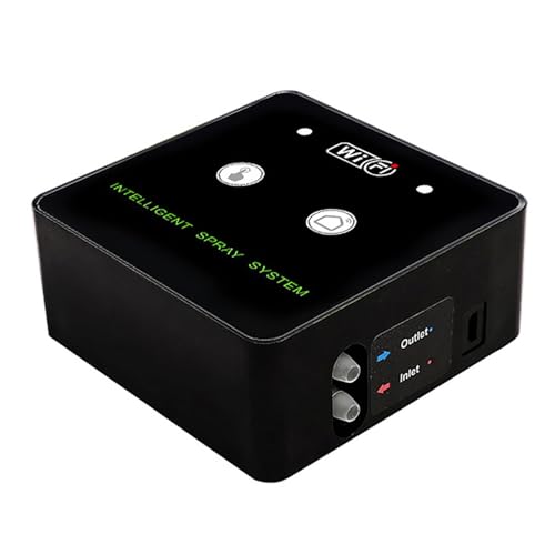 NIZUUONE Smart WiFi Rainforest Terrari Sprühsystem mit 360 ° -Rollbox für ökologische Befeuchtung, Easy Maintenance Control Sprayer (10 m 4 Düsen) von NIZUUONE