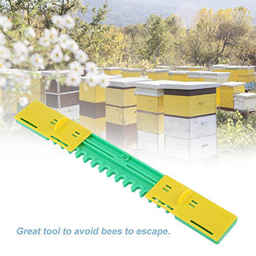 NIZUUONE Tragbares Leichte Bienenstockeingangstor Anti -Fluchttür für die Bienenzucht, 5 Teile Gesetzt NIZUUONE Tragbares Leichte Bienenstockeingangstor Anti -Fluchttür für die Bienenzucht, 5 Teile Gesetzt von NIZUUONE