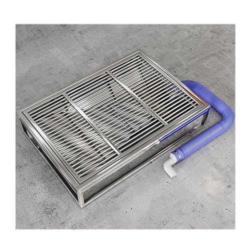 NJDQFA Edelstahl Hundeklo Für Zuhause,Welpentoilette Trainingsunterlage,Hundetoilette Einfaches Waschen Mit Tablett,95 * 60cm NJDQFA Edelstahl Hundeklo Für Zuhause,Welpentoilette Trainingsunterlage,Hundetoilette Einfaches Waschen Mit Tablett,95 * 60cm von NJDQFA