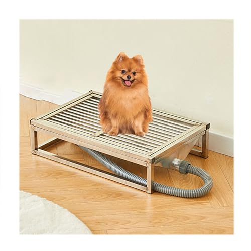 Edelstahl Welpentoilette Trainingsunterlage,Einfaches Waschen Hundetoilette Mit Tablett,Hundeklo Für Zuhause,60 * 40cm von NJDQFA