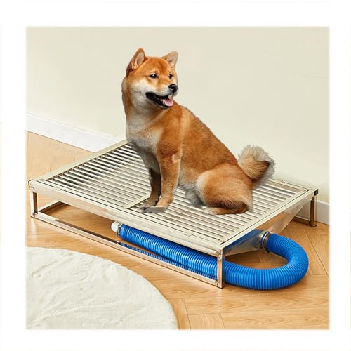 Edelstahl Welpentoilette Trainingsunterlage,Einfaches Waschen Hundetoilette Mit Tablett,Hundeklo Für Zuhause,95 * 60cm von NJDQFA