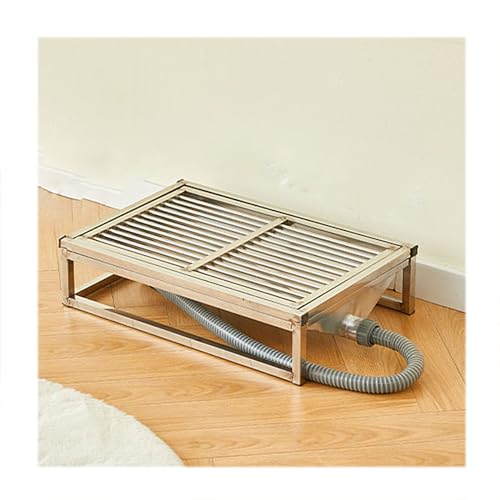 Welpentoilette Trainingsunterlage,Hundetoilette Einfaches Waschen Mit Tablett,Edelstahl Hundeklo Für Zuhause,60 * 40cm von NJDQFA