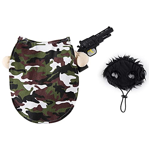 Haustier verkleiden, Weihnachten verkleiden, Welpen stehend lustige Hundekleidung, Halloween Herbst und Winter Haustier S-XL von NJNRCOHXV